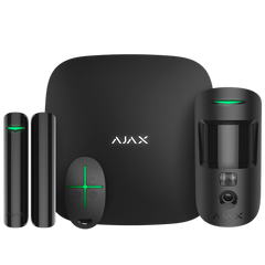 Комплект сигналізації Ajax StarterKit Cam Plus black