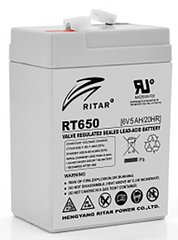 Аккумуляторная батарея RITAR RT650