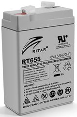 Акумуляторна батарея RITAR RT655