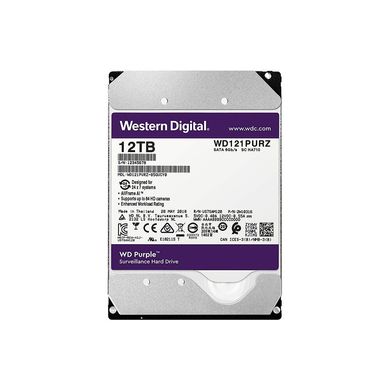 Жесткий диск Western Digital Purple 12TB 256MB WD121PURZ 3.5 SATA III