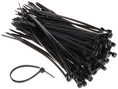 Стяжки нейлон Ritar 5x350, черные (100 шт/уп)