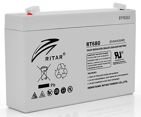 Акумуляторна батарея RITAR RT680