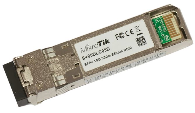 SFP+ модуль Mikrotik S+85DLC03D