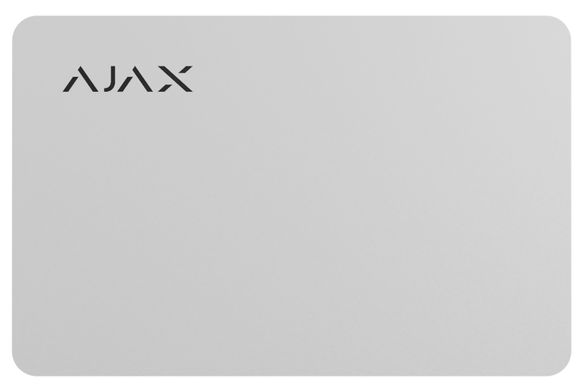 Карточка управления Ajax Pass white (1 шт)