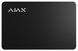 Карточка управления Ajax Pass black (1 шт):1