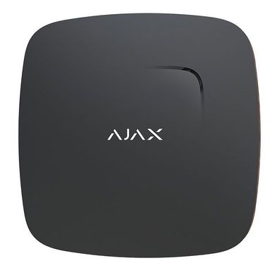 Дымо-тепловой датчик Ajax FireProtect black