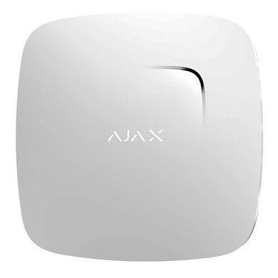 Дымо-тепловой датчик Ajax FireProtect Plus white