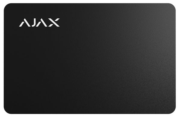 Карточка управления Ajax Pass black (3 шт)