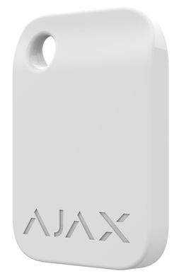 Брелок управления Ajax Tag white (10 шт)