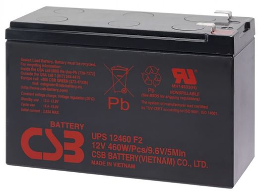 Аккумуляторная батарея CSB UPS12460