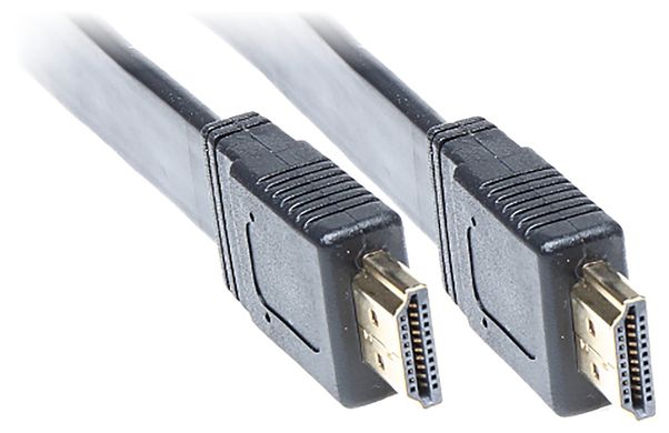 Кабель HDMI-HDMI 3 m, v1.4, плоский