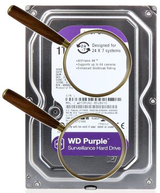 Жорсткий диск Western Digital Purple 1TB 64MB WD10PURZ 3.5 SATA III