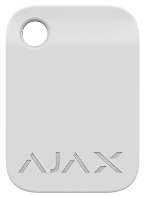 Брелок управления Ajax Tag white (100 шт)