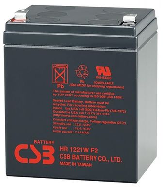 Аккумуляторная батарея CSB HR1221WF2