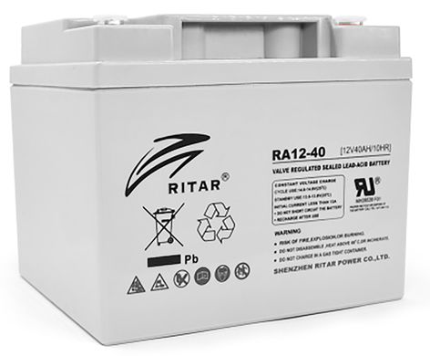 Аккумуляторная батарея RITAR RA12-40