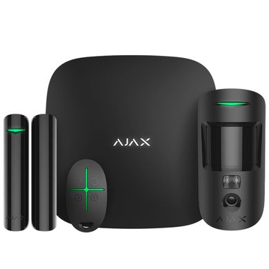Комплект сигналізації Ajax StarterKit Cam black