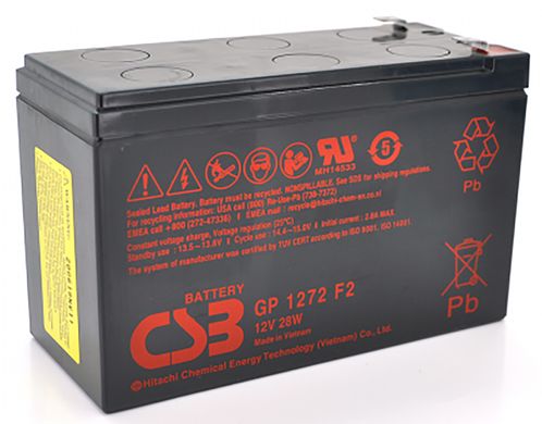 Акумуляторна батарея CSB GP1272F2 (28 W)