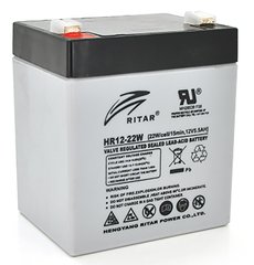 Акумуляторна батарея AGM RITAR HR12-22W