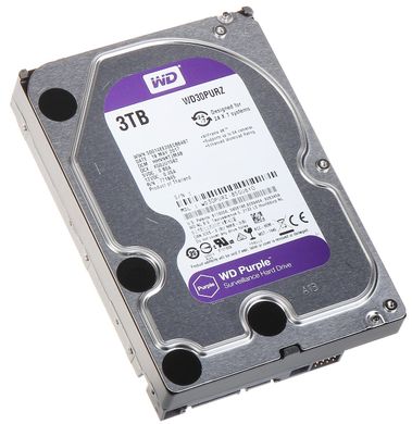 Жесткий диск Western Digital Purple 3TB 64MB WD30PURZ 3.5 SATA III